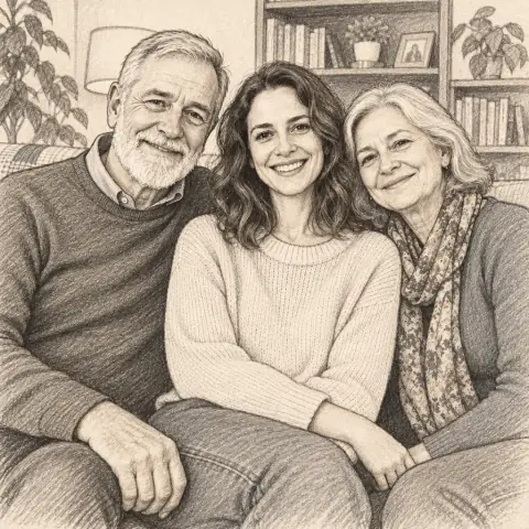 Portre Karikatür stil önizlemesi